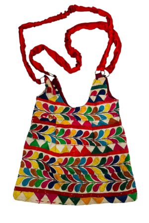 Embroidered Sling Bag