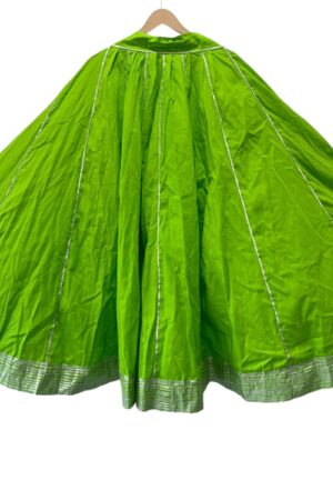 Perrot Green Navratri Skirt