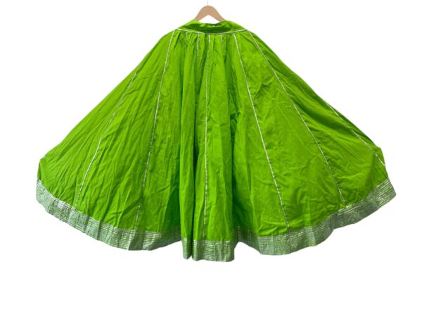 Perrot Green Navratri Skirt