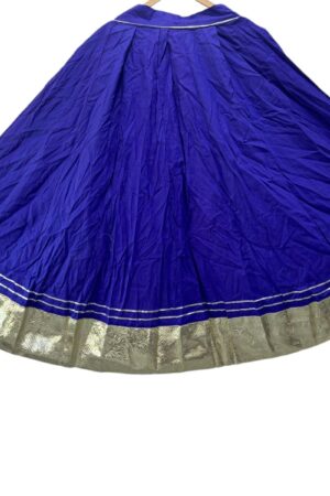 Blue Navratri Special Skirt