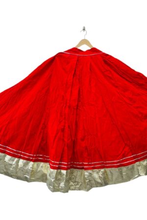 Red Navratri Special Skirt