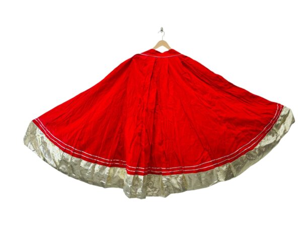 Red Navratri Special Skirt