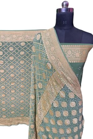 Pista Janglo Saree in Georgette