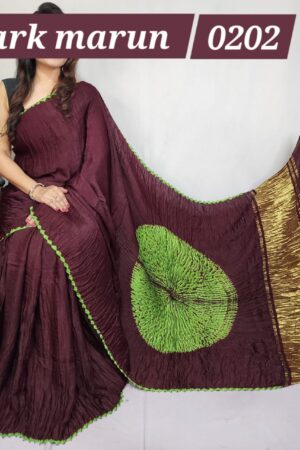 Modal Shibori Saree