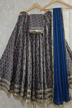 Cotton unstitched Navratri Chaniya Choli