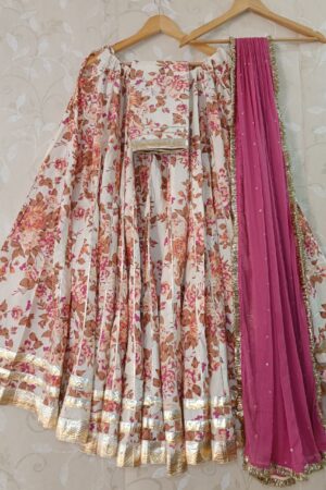 Cotton unstitched Navratri Chaniya Choli