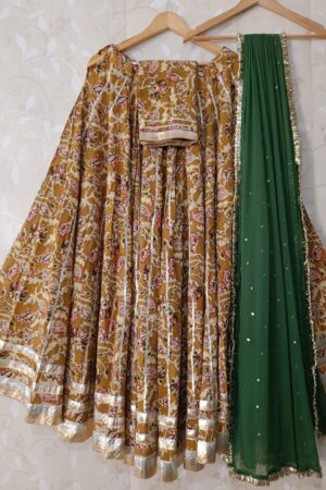 Cotton unstitched Navratri Chaniya Choli