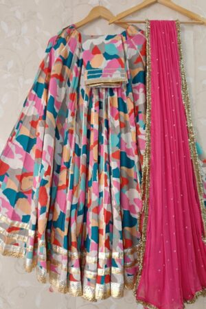 Cotton unstitched Navratri Chaniya Choli