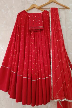 Cotton unstitched Navratri Chaniya Choli