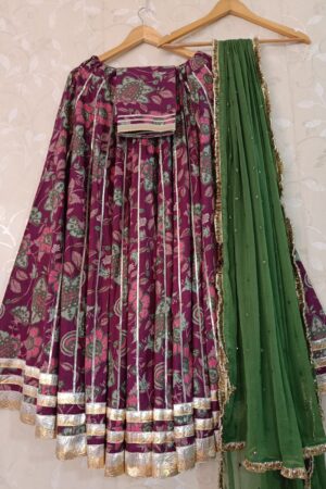 Cotton unstitched Navratri Chaniya Choli