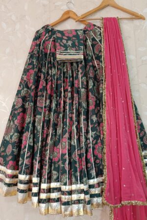 Cotton unstitched Navratri Chaniya Choli