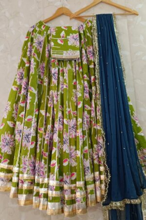 Cotton unstitched Navratri Chaniya Choli