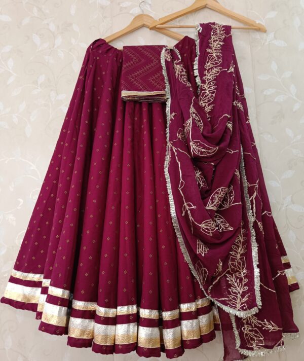 Navratri special premium Lahenga choli with designer Duppta