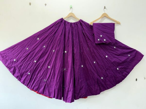 Navratri Special hand Embroidery Skirt With Blouse Full Flair
