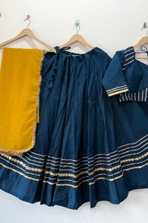 Pure Roman Silk Lehenga Choli