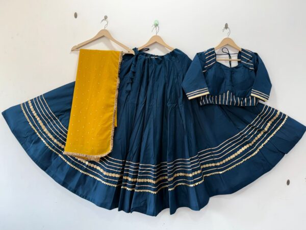 Pure Roman Silk Lehenga Choli
