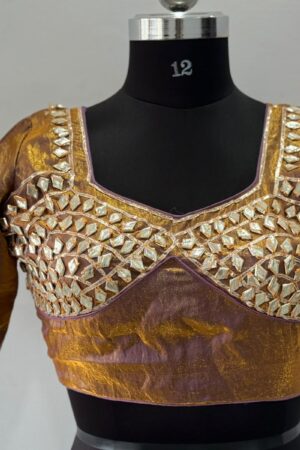 Golden Rajasthan Aangi Blouse