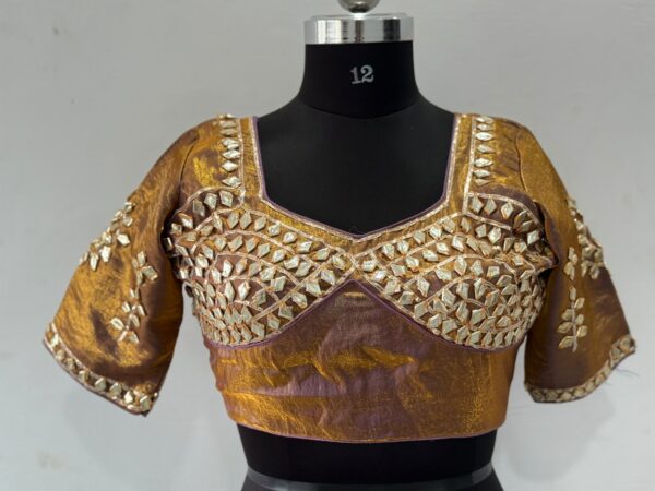 Golden Rajasthan Aangi Blouse