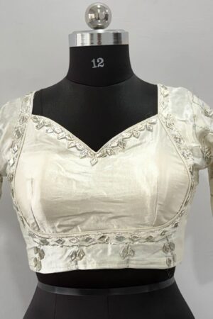 White Rajasthan Aangi Blouse
