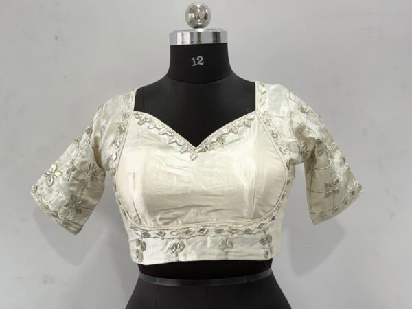 White Rajasthan Aangi Blouse