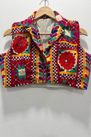 Handcrafted Kutchi Embroidered Jacket