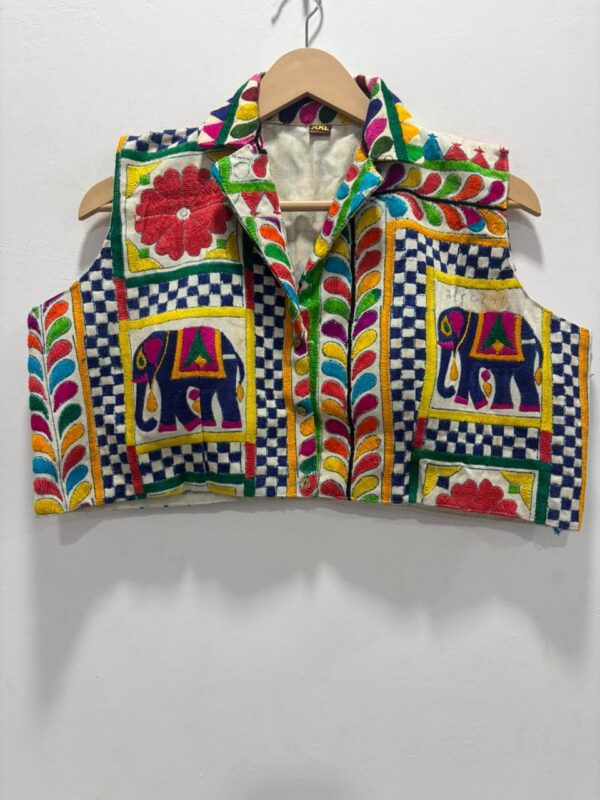 Handcrafted Kutchi Embroidered Jacket