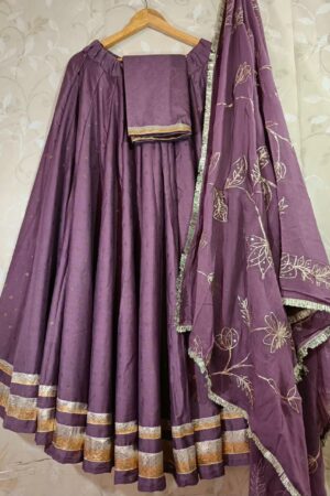 Elegant Parmpara Silk Lehenga Choli Set with Embroidered Dupatta