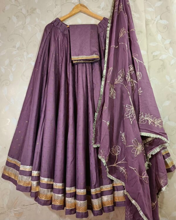 Elegant Parmpara Silk Lehenga Choli Set with Embroidered Dupatta
