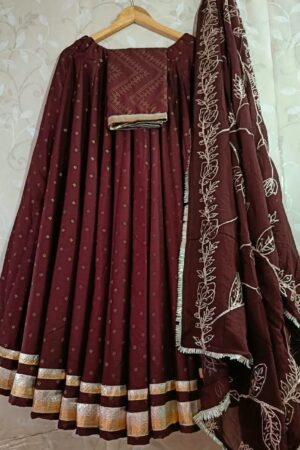 Elegant Parmpara Silk Lehenga Choli Set with Embroidered Dupatta