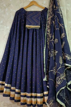Elegant Parmpara Silk Lehenga Choli Set with Embroidered Dupatta