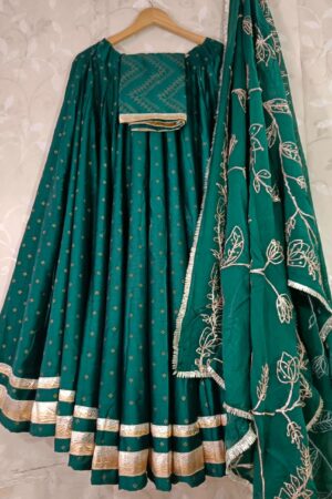 Elegant Parmpara Silk Lehenga Choli Set with Embroidered Dupatta