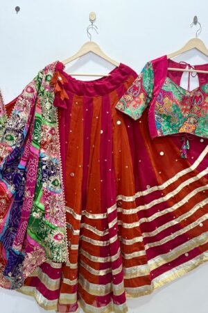 Multicolor Traditional Navratri Chaniya Choli Set